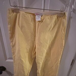 Michael Kors KORS Yellow Dress Pants Size 8